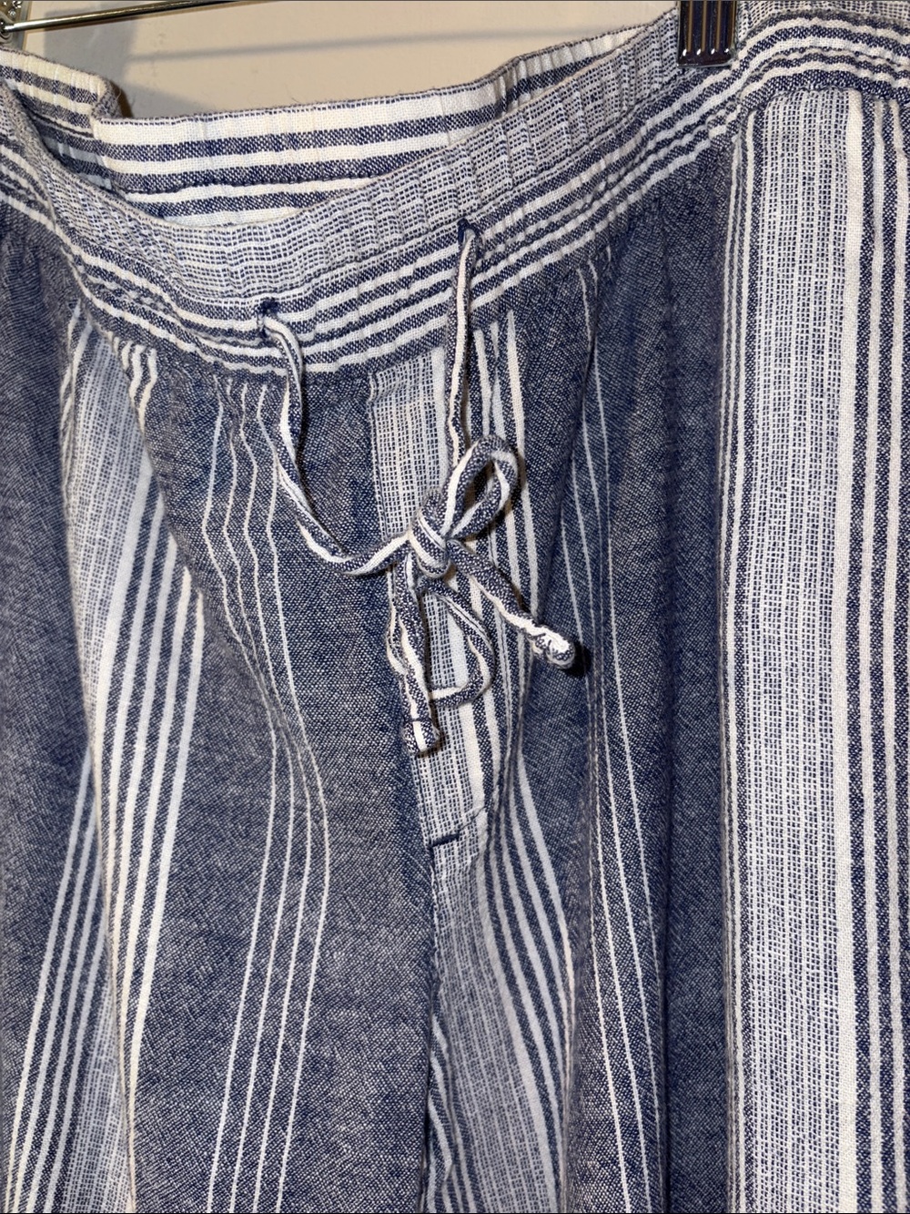 Old Navy Striped Casual Lounge Pants - Blue & White - Picture 4 of 7
